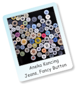 Aneka Kancing Jeans, Fancy Button