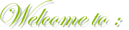 Welcome to :