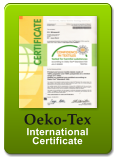Oeko-Tex International Certificate